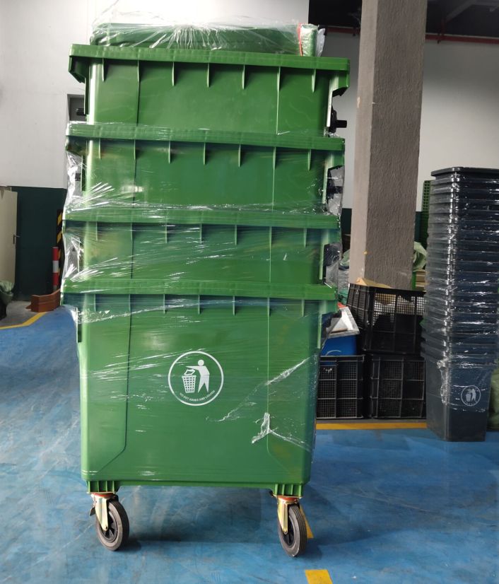 660L Wheelie Outdoor Bin
