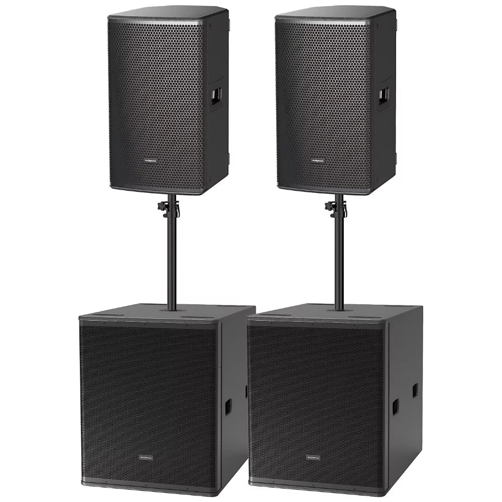 Audio center Gig Rig 1 – 2100W RMS 3-Way Active PA System