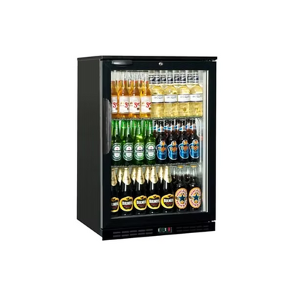 138lt 1 Hinged Door Back Bar Cooler Salvadore Bbc1001