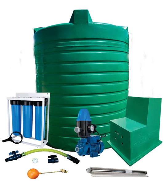 15 000l Water tank & 0.75kw Peripheral Water Pump