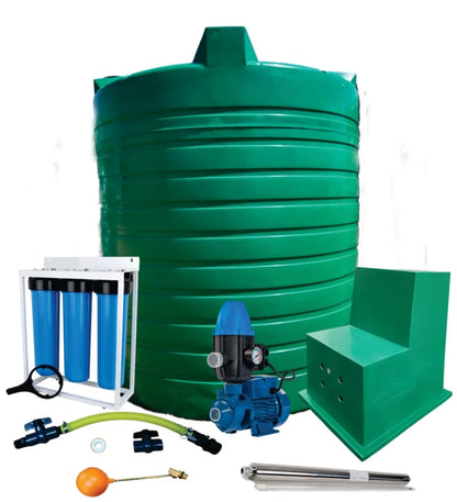 15 000l Water tank & 0.75kw Peripheral Water Pump