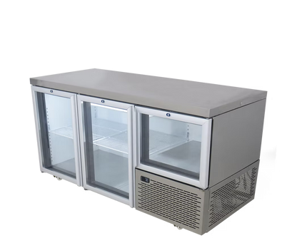 633L Glass Door Underbar Fridge EB1720SG