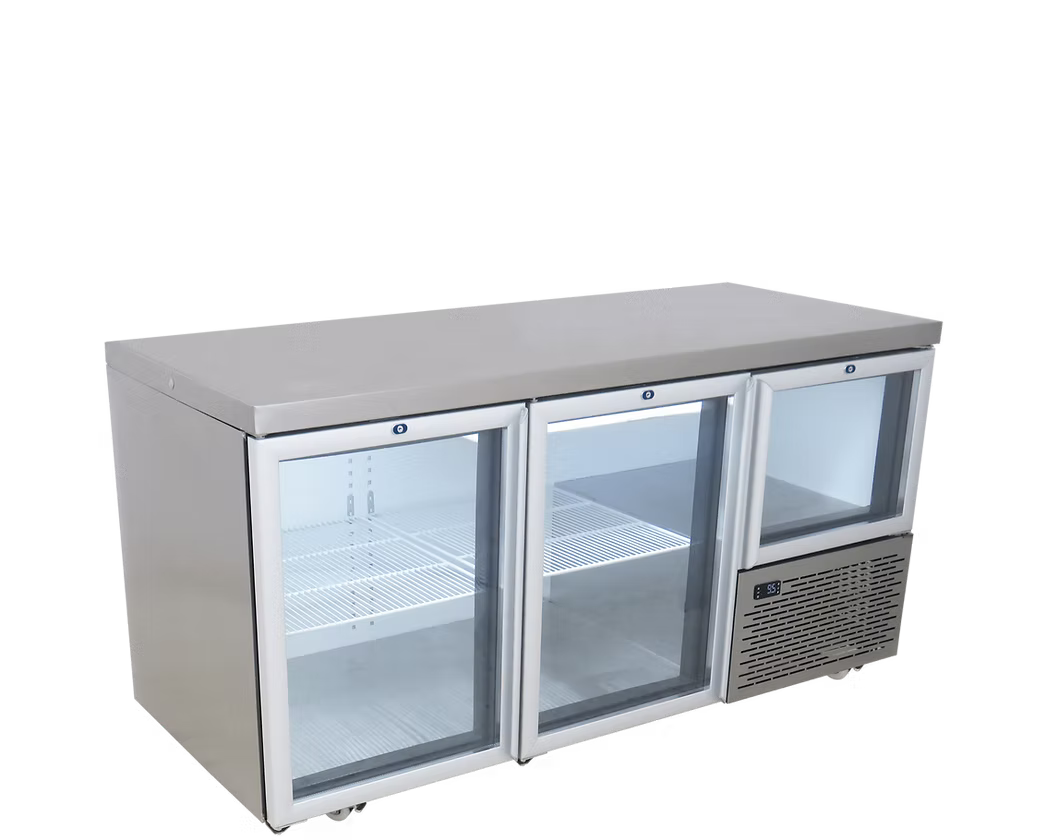 633L Glass Door Underbar Fridge EB1720SG