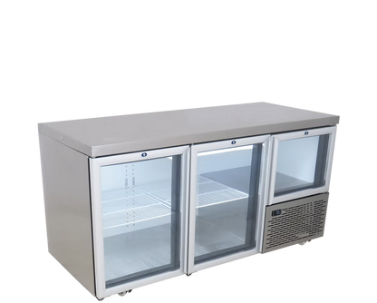 633L Glass Door Underbar Fridge EB1720SG