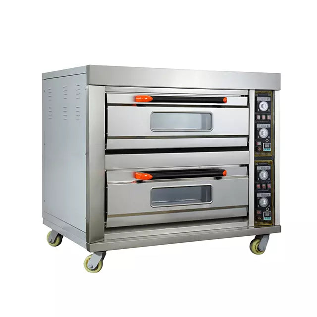 2 Deck 4 Tray Gas Baking Oven