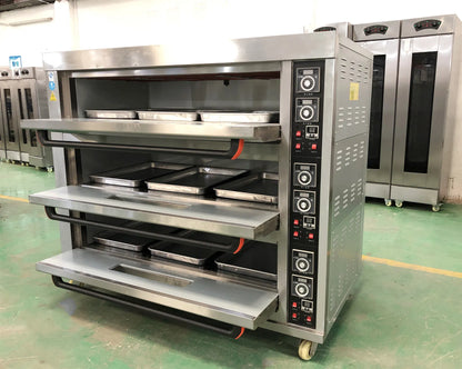 2 Deck 4 Tray Gas Baking Oven