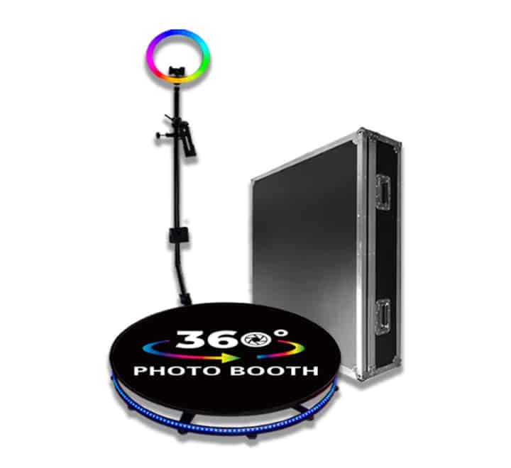 360 Rotating Selfie Photo Booth Machine 100cm