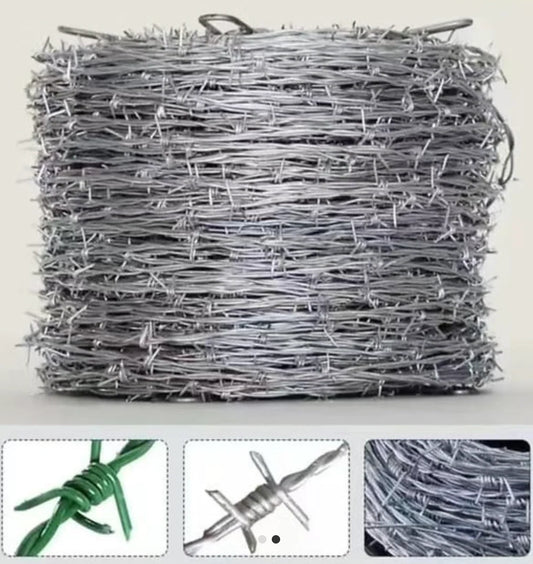 50kg Double Barbed Wire 845m