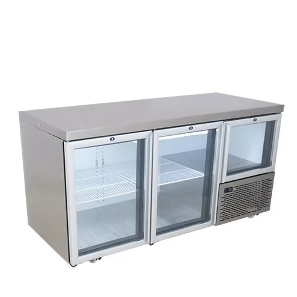 633L Glass Door Underbar Fridge EB1720BG
