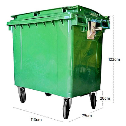 660L Wheelie Outdoor Bin