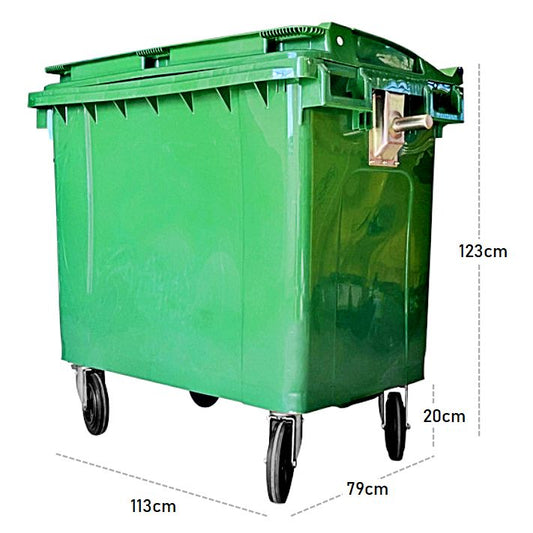 660L Wheelie Outdoor Bin