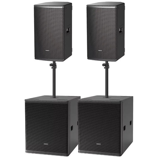 Audio center Gig Rig 1 – 2100W RMS 3-Way Active PA System