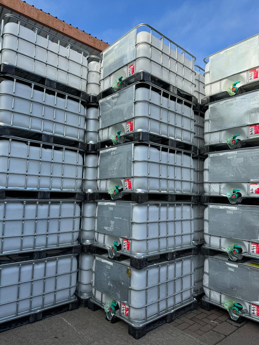 FOOD GRADE 500 Liter BRAND NEW IBC Tanks on Steel Pallets