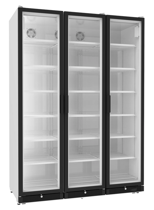 GlassMax 3-Door Glass Door Cooler, 60" GM60-3