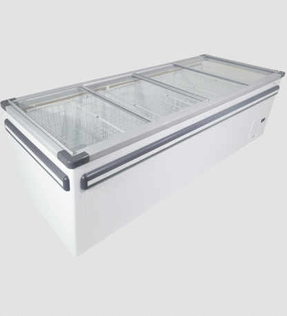 Glass Top Island Freezer – 1055L (VS2500)
