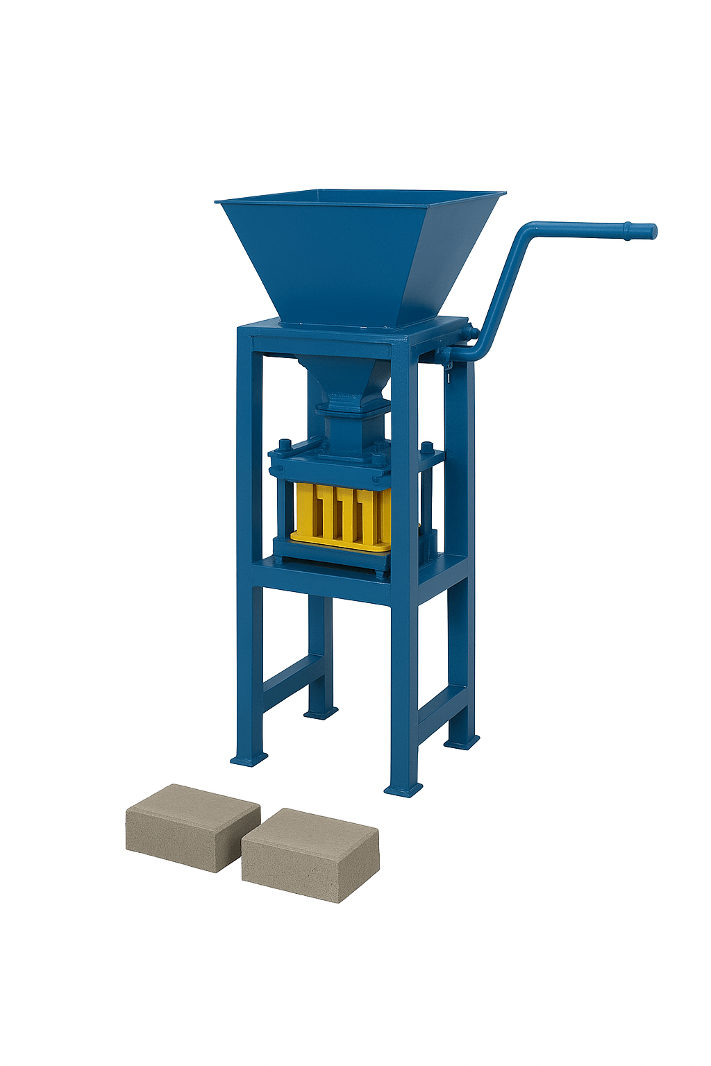 Manual 5 per drop Maxi Brick Making Machine