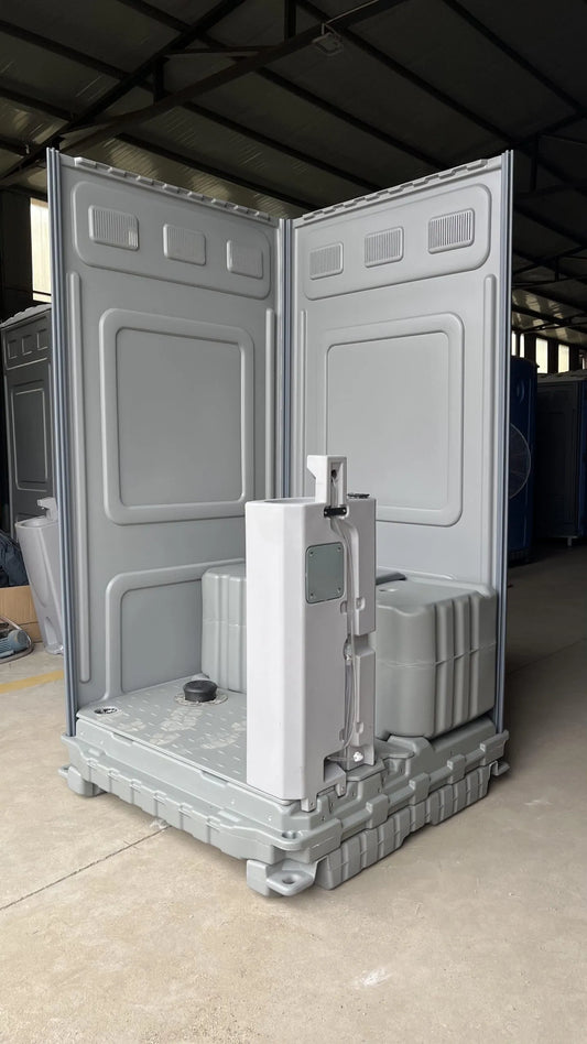 Portable Toilet, Modern Design In Stainless Steel & PVC