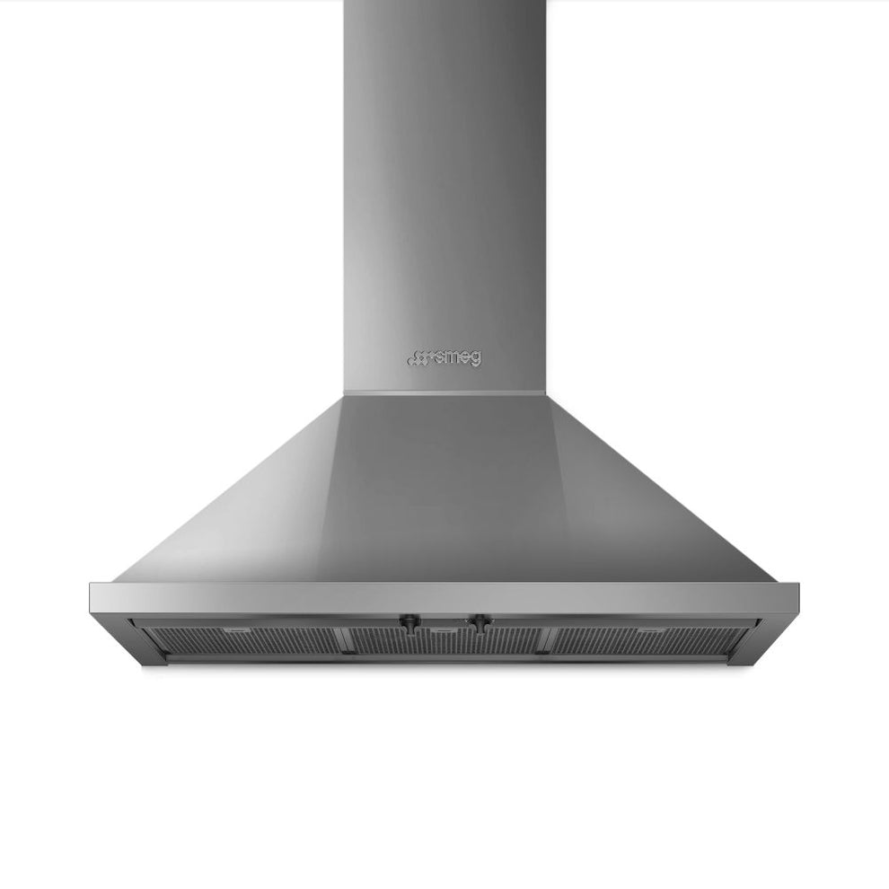 Smeg 90cm Portofino Wall Mounted Hood Stainless Steel