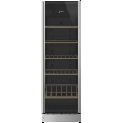 Smeg Stainless Steel Free Standing Wine Cooler