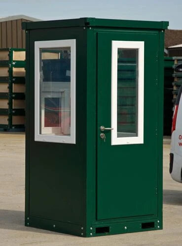 New Steel Security Booth
