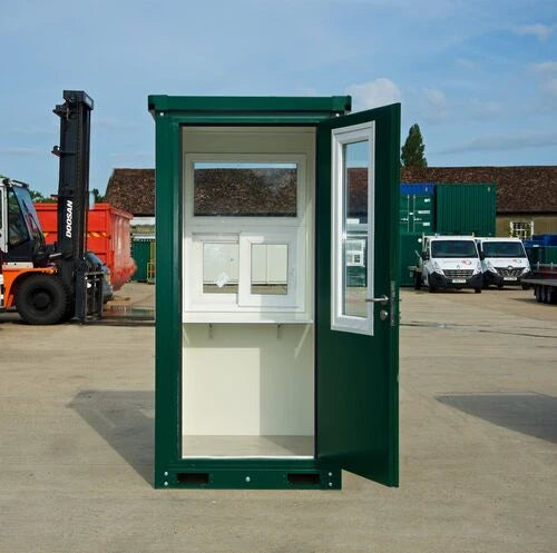 New Steel Security Booth