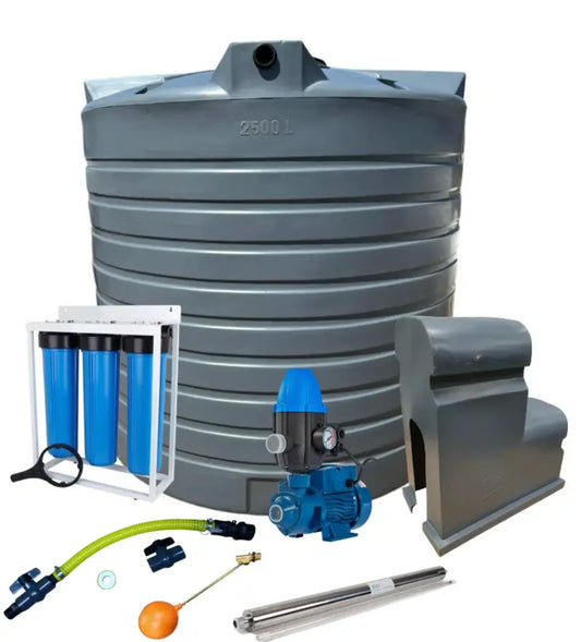 Water tank Combo Full House: 5000l Water tank & 0.75kw Peripheral Water Pump